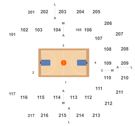 Credit Union 1 Arena At Uic Seating Chart