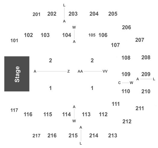 Uic Pavilion Seating Chart Concert
