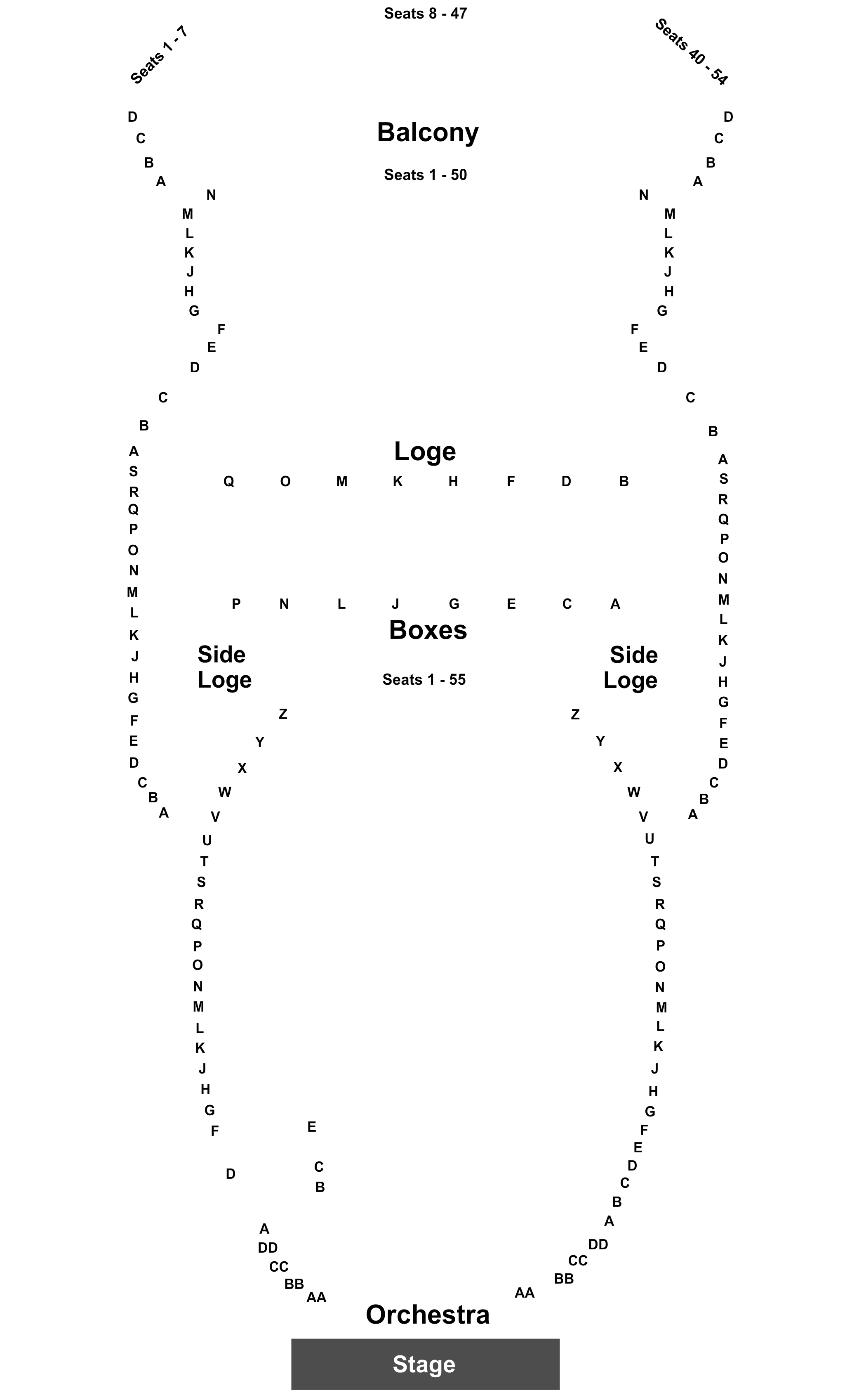 Marcus Uihlein Hall Seating Chart