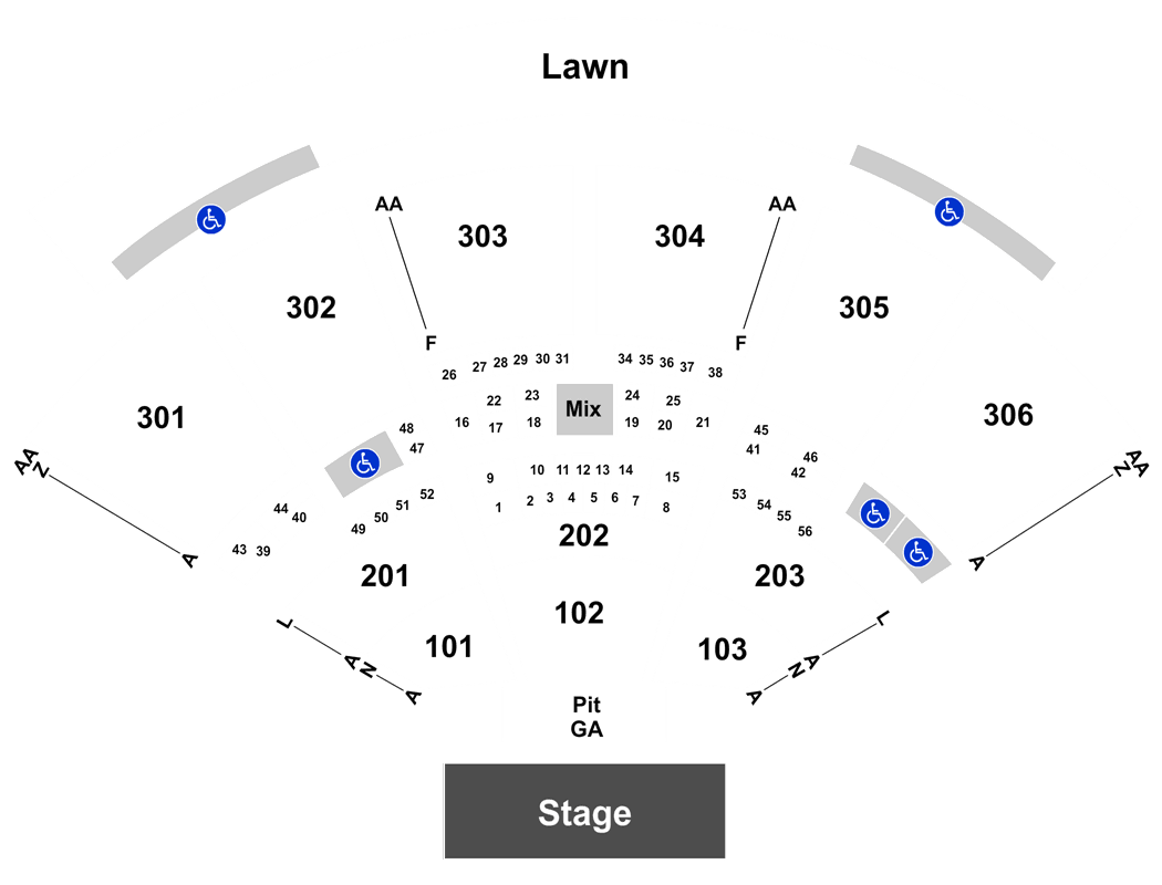 Full Map. Weezer Pixies Tickets Usana Amphitheatre Cheaptickets full map. weezer pixies tickets usana amphitheatre cheaptickets