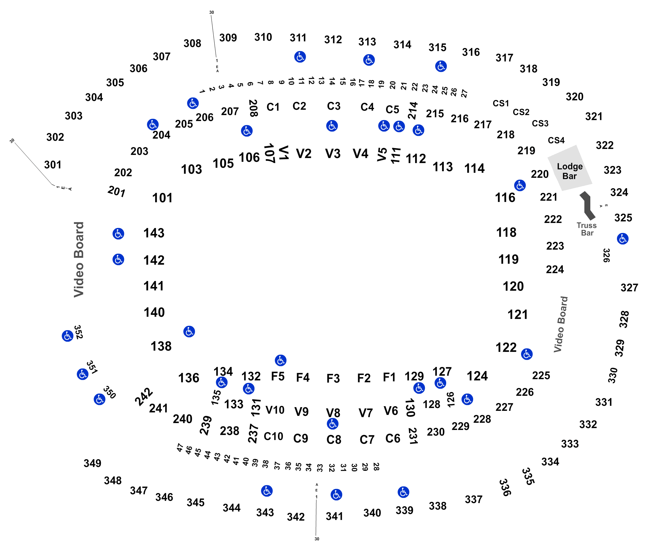 NRG Stadium Seating Charts 