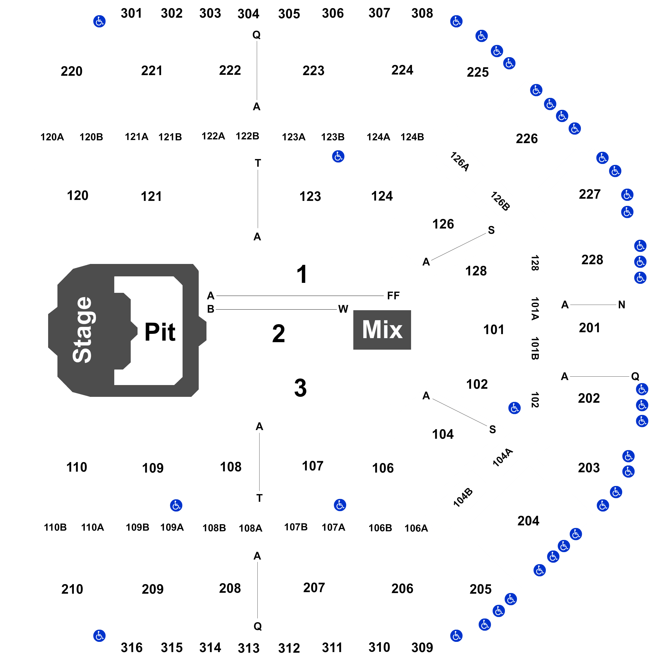 Van Andel Arena Hockey Seating Chart