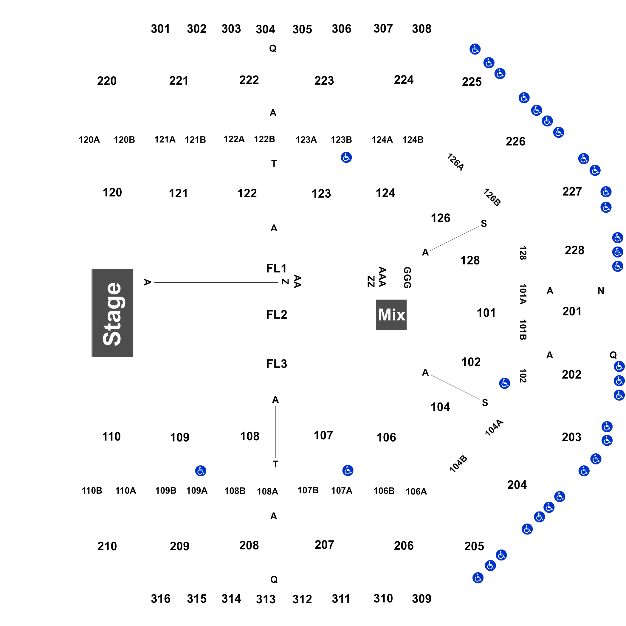 Van Andel Arena Seating Chart Wrestling