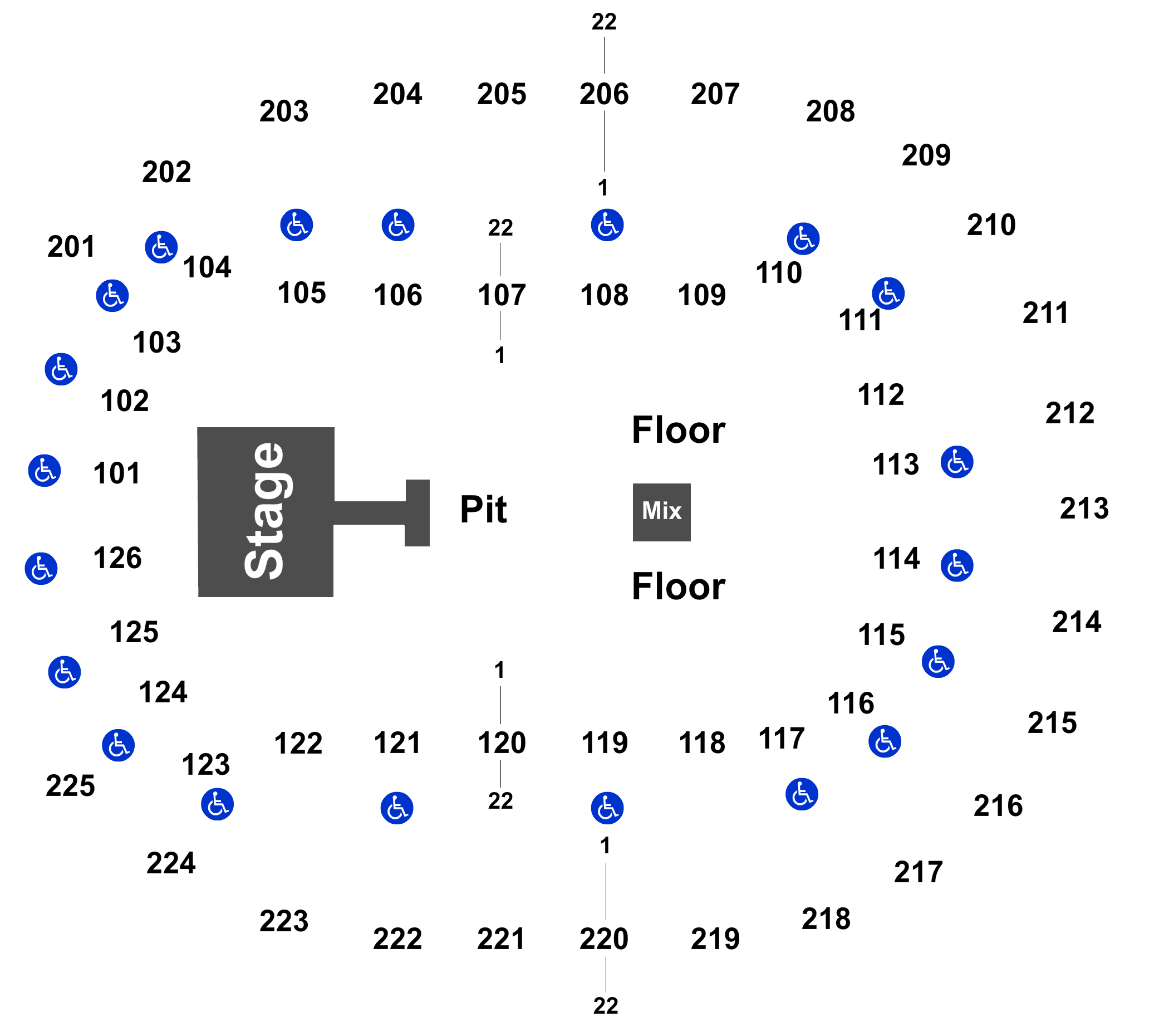 Verizon Arena North Little Rock Seating Chart