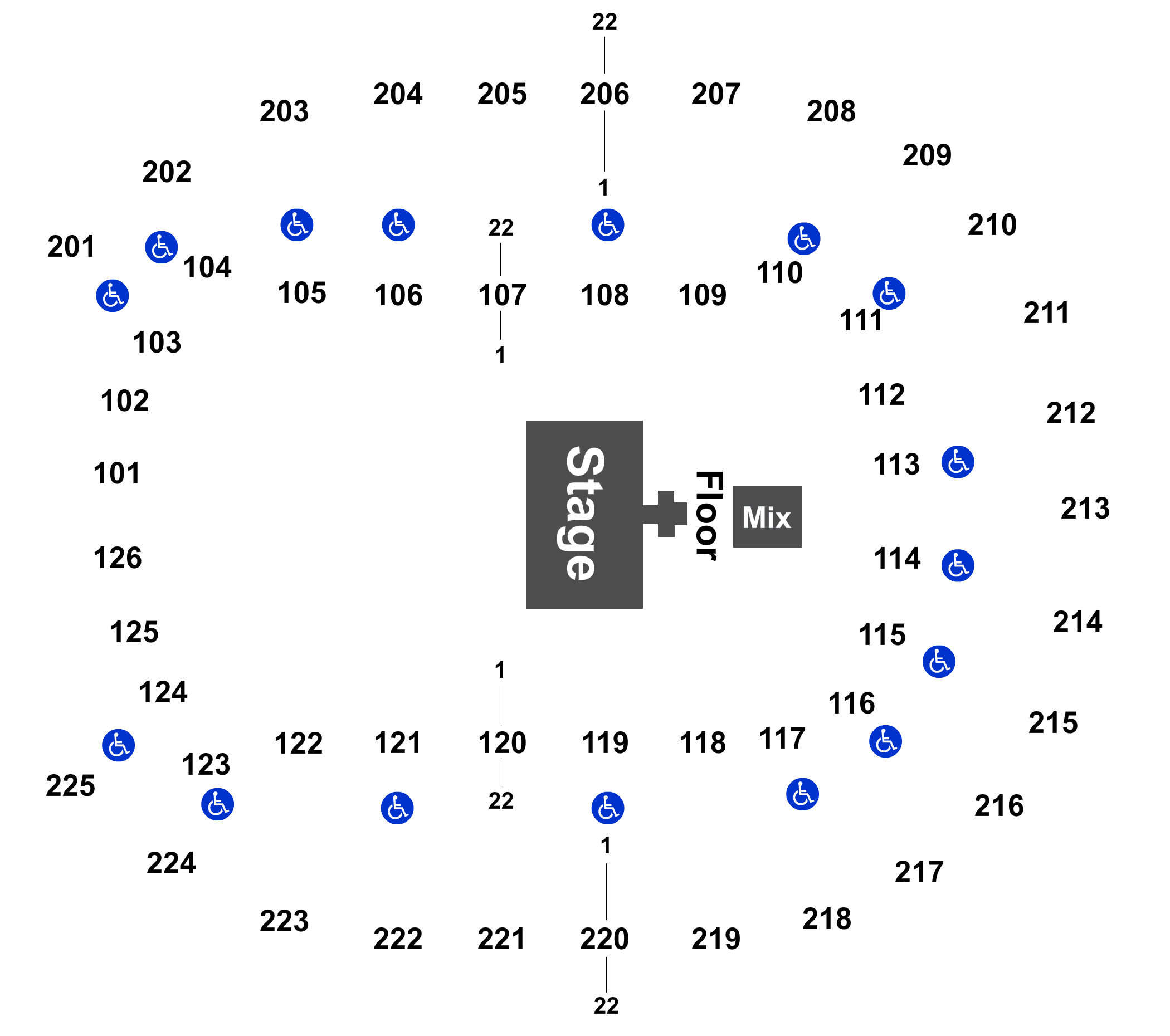 Verizon Arena Concert Seating Chart