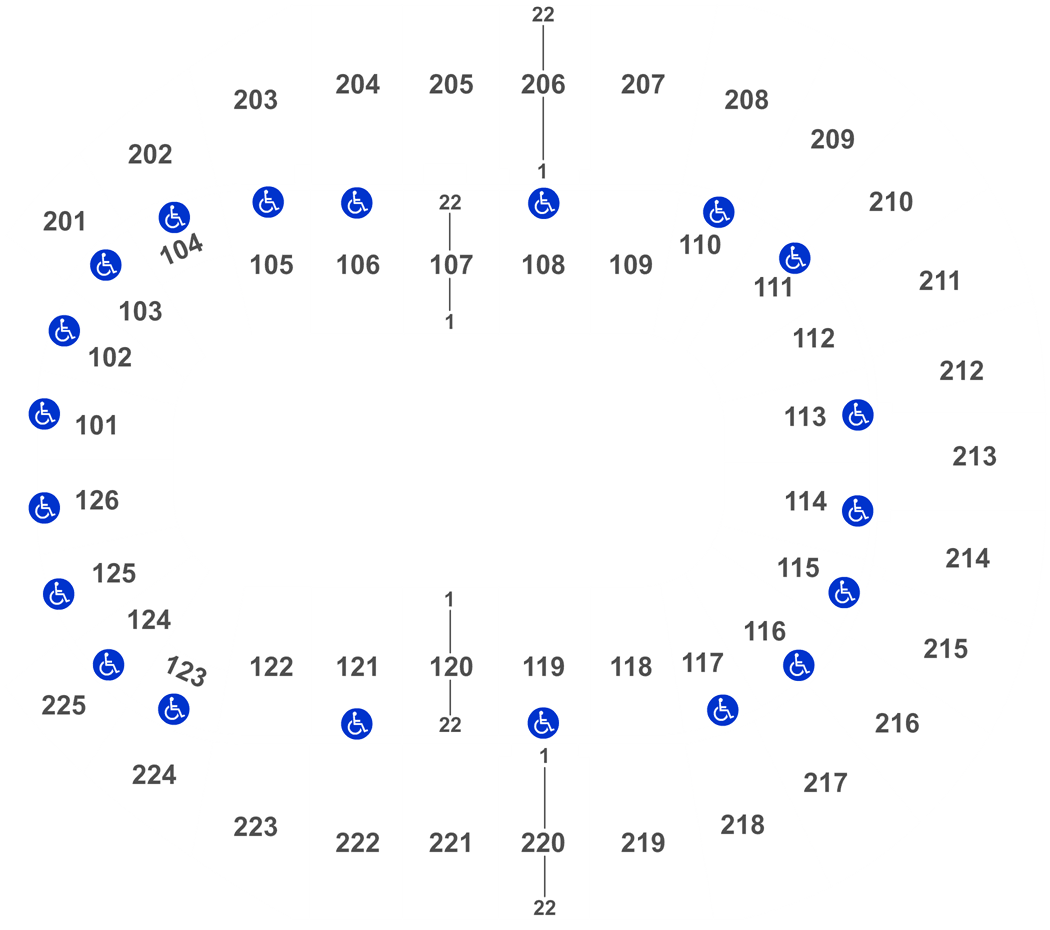 Verizon Arena Interactive Seating Chart