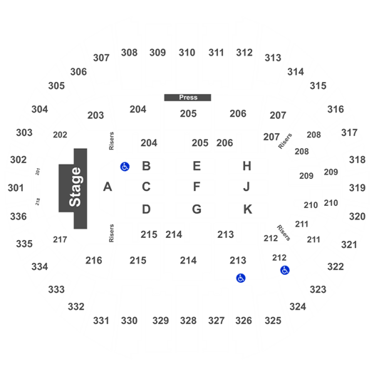Arizona Veterans Memorial Coliseum Seating Chart