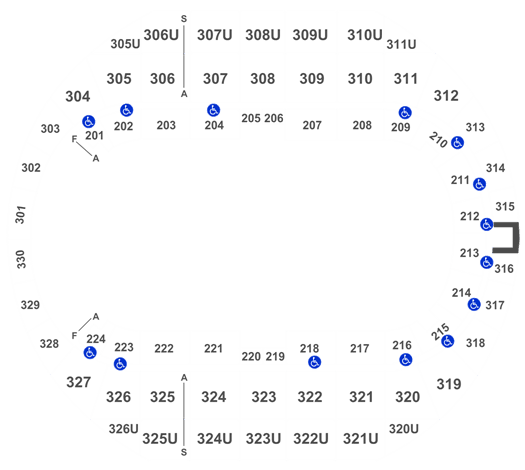 Von Braun Arena Seating Chart