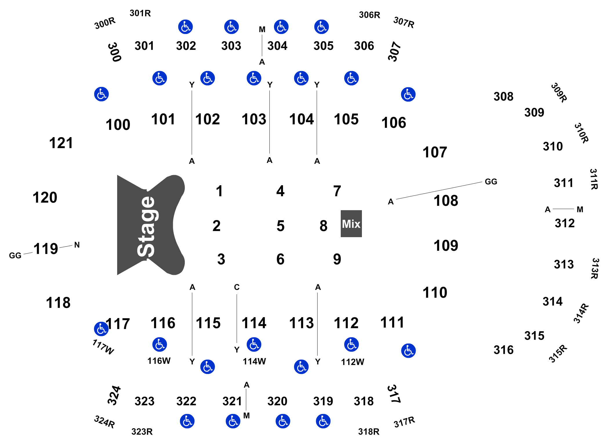 Veteran Memorial Arena Jacksonville Seating Chart