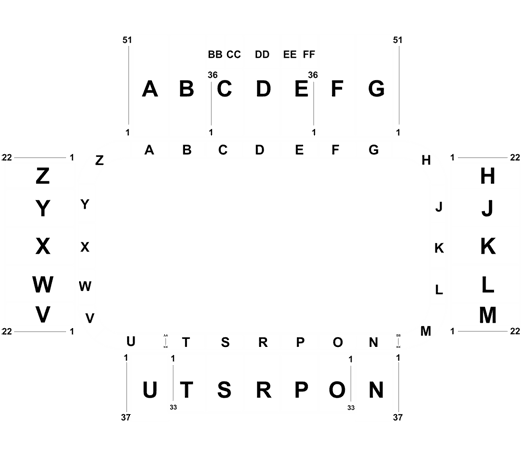 Waldo Stadium Seating Map - Western Michigan University Athletics