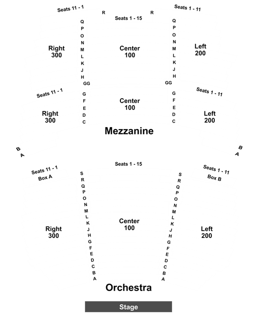 Walnut Street Theater Seating Chart