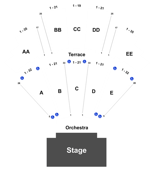 Wamu Theater Seating Chart