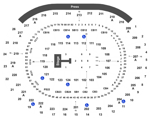Wells Fargo Center, Philadelphia, PA - Seating Chart & Stage - Philadelphia  Theater