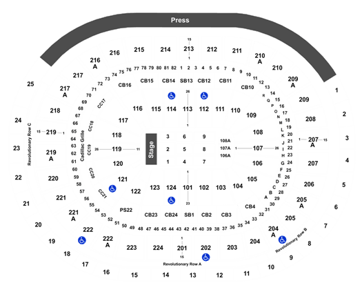 Wells Fargo Center Seating Chart Trans Siberian Orchestra