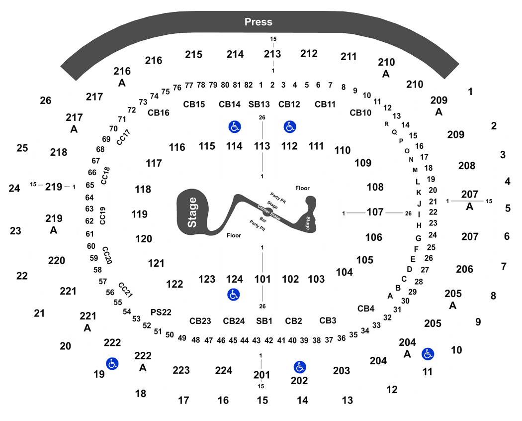 Wells Fargo Concert Seating Chart Justin Timberlake