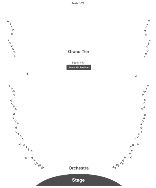Wharton Center Seating Chart For Hamilton