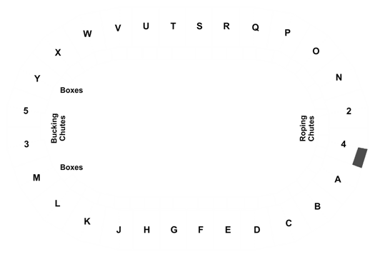 Will Rogers Coliseum Seating Chart
