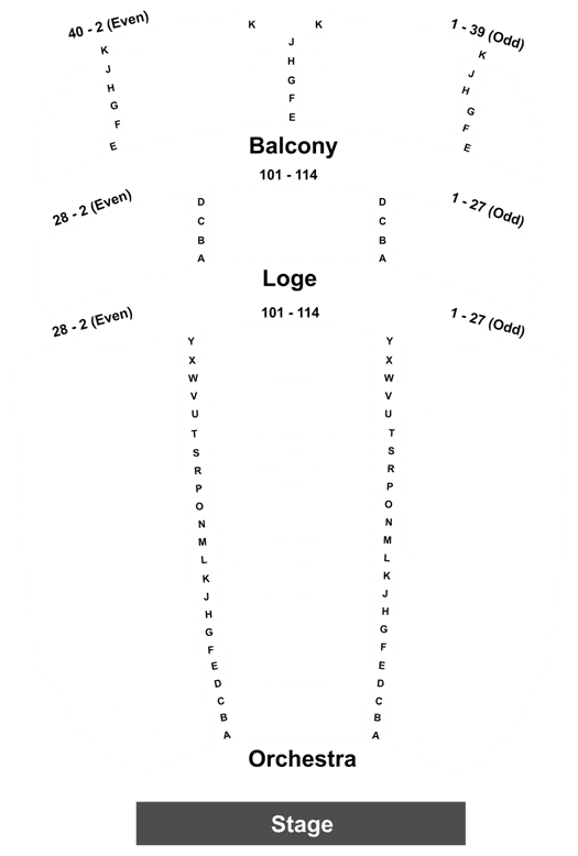 Wilshire Ebell Theatre Seating Chart