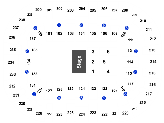 Wolstein Center Seating Chart Rows