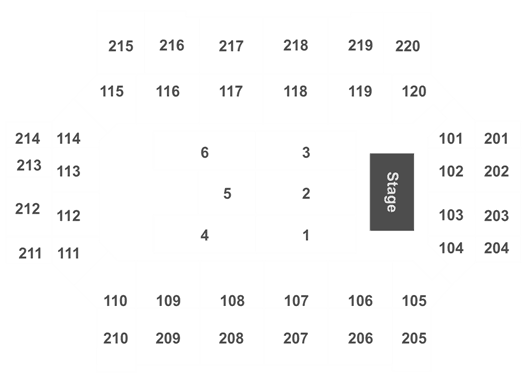 Broadmoor Arena Seating Chart