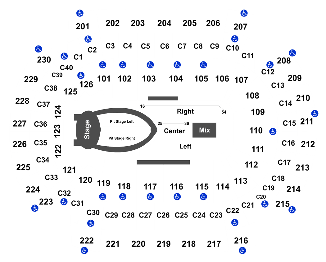 Xcel Energy Center Seating Chart Concert