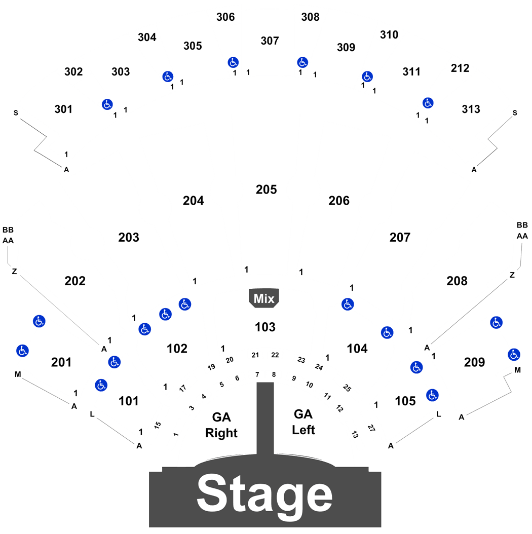 Def Leppard Seating Chart