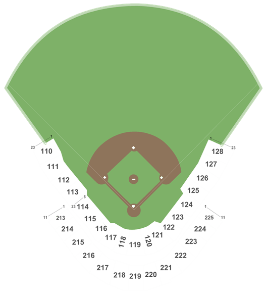 New Orleans Zephyrs Stadium Seating Chart
