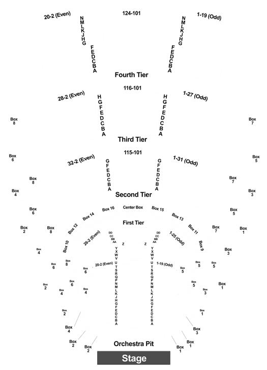 Adrienne Arsht Center Seating Chart